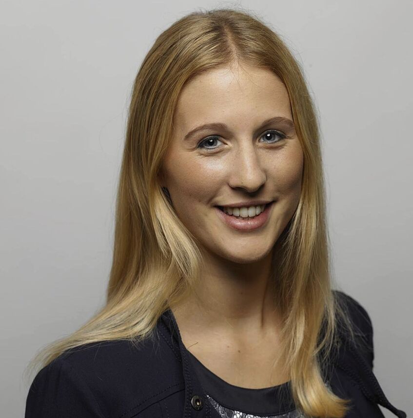 portrait of a young blonde woman